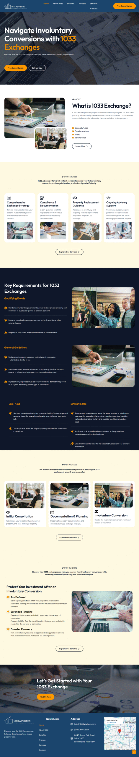 ADVISORS WEBSITE  – Finance | Webrozo
