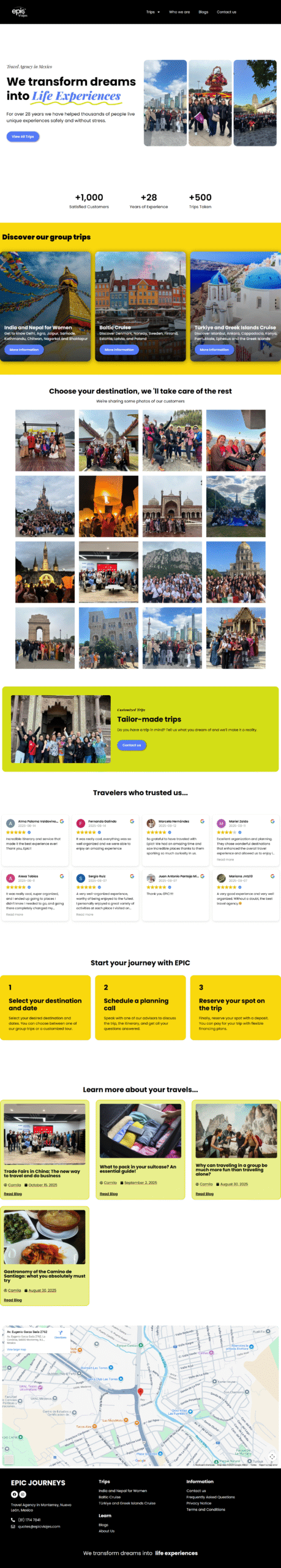 TRAVEL AGENDY WEBSITE  – Travel & Tours | Webrozo
