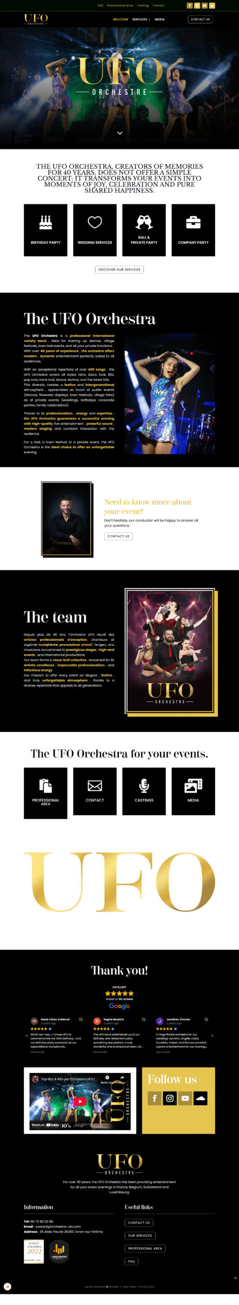 BAND/MUSIC WEBSITE  – Other | Webrozo