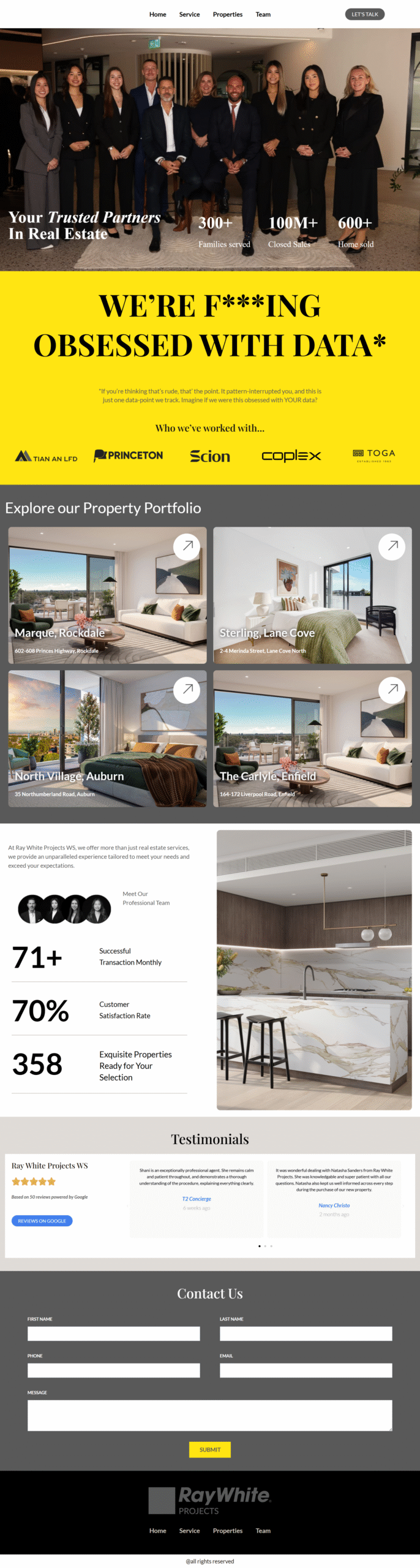 PROPERTY WEBSITE  – Real Estate | Webrozo
